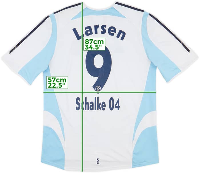 2005-07 Schalke Third Shirt Larsen #9 - 5/10 - (XL)