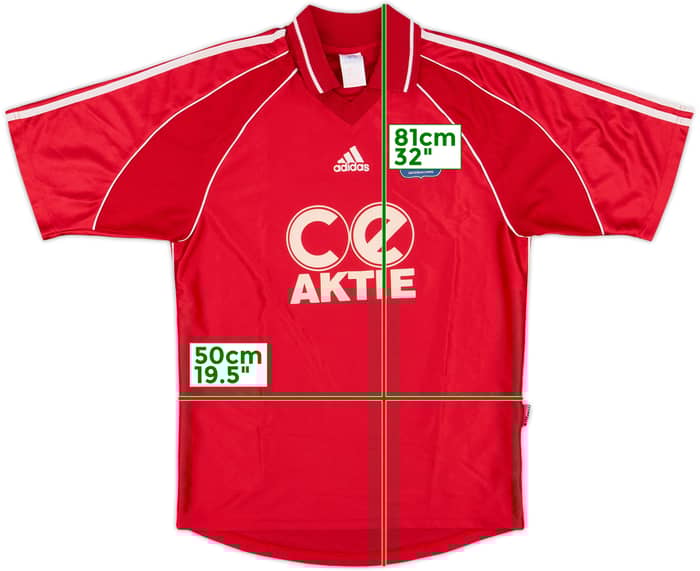 1999-00 Unterhaching Home Shirt - 8/10 - (S)