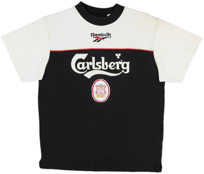 1996-97 Liverpool Reebok Cotton Tee - 6/10 - (XS)