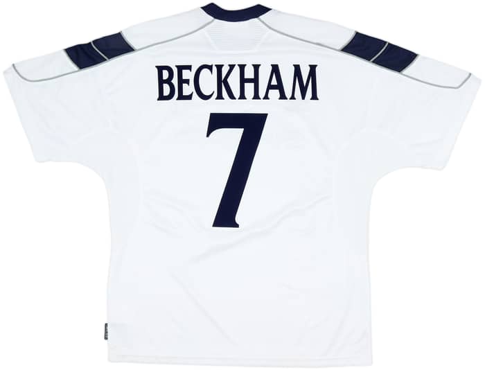 1999-00 Manchester United Third Shirt Beckham #7 - 8/10 - (XL)