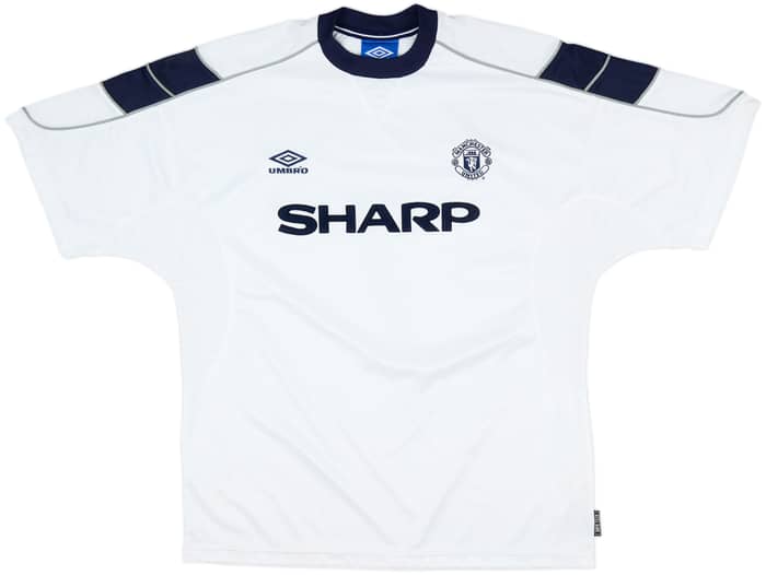 1999-00 Manchester United Third Shirt Beckham #7 - 8/10 - (XL)