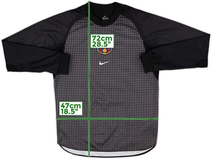 2000-01 Barcelona GK Shirt - 8/10 - (S)
