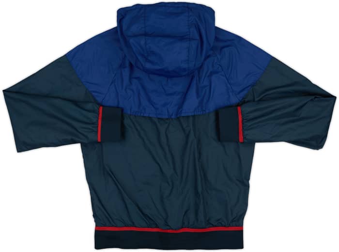 2015-16 Barcelona Nike Hooded Track Jacket - 6/10 - (S)