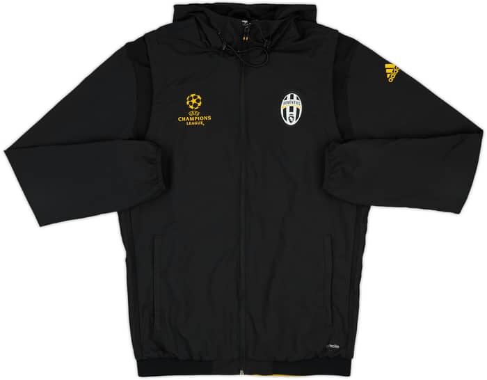 2016-17 Juventus adidas CL Hooded Track Jacket - 8/10 - (M)