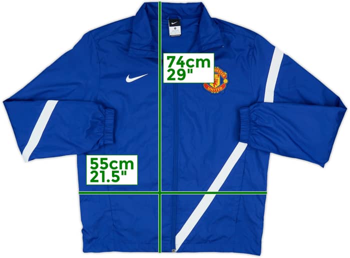 2012-13 Manchester United Nike Track Jacket - 8/10 - (M)