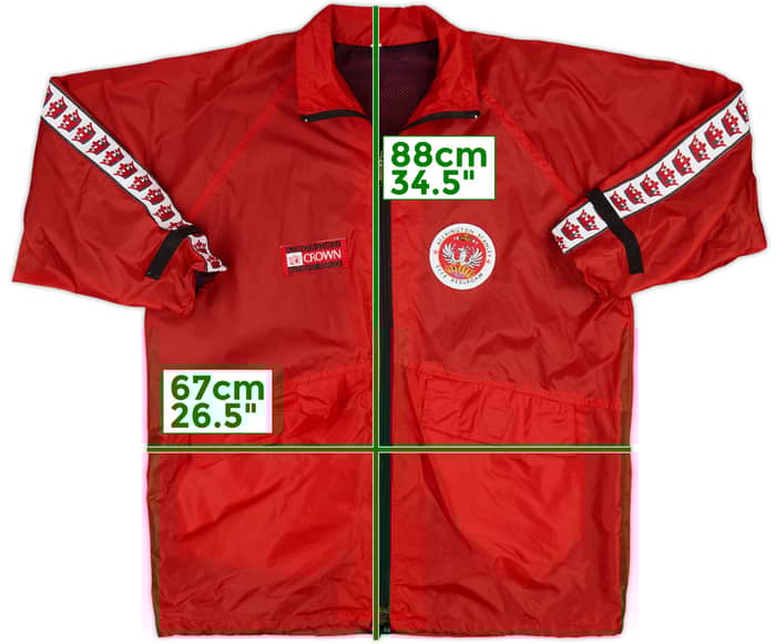 1998-99 Accrington Stanley Crown Track Jacket - 8/10 - (L)