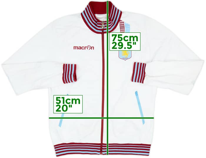2014-15 Aston Villa Macron Track Jacket - 6/10 - (M)