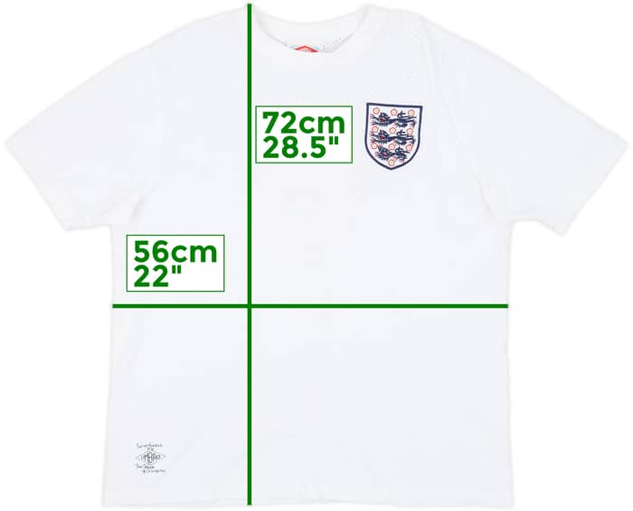 2000s England Umbro Retro '1966' Shirt #6 - 9/10 - (XL)