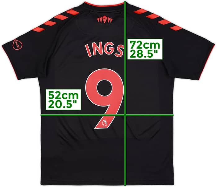 2021-22 Southampton Third Shirt Ings #9 - 8/10 - (M)