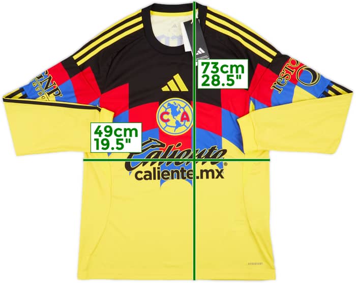 2025-26 Club America Home L/S Shirt (M)