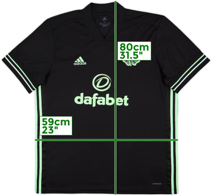 2020-21 Celtic Third Shirt - 9/10 - (XL)