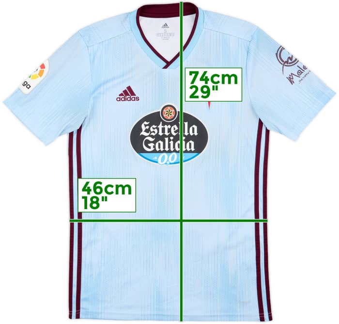 2019-20 Celta Vigo Home Shirt - 6/10 - (S)