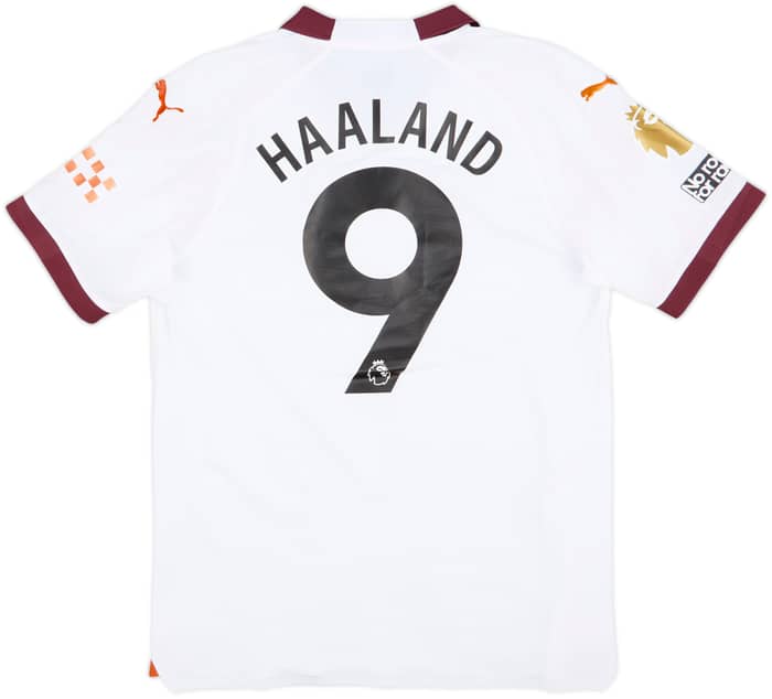 2023-24 Manchester City Player Issue Away Shirt Haaland #9 (S)