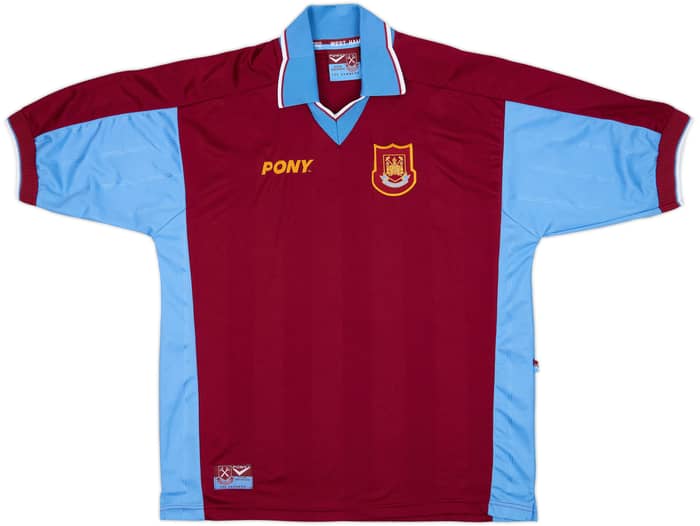 1997-98 West Ham Home Shirt Lampard #18 - 10/10 - (L)