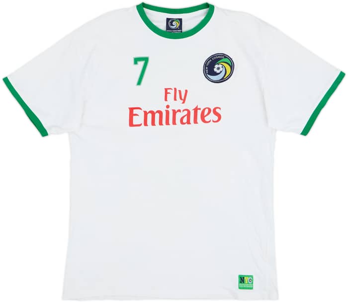 2012-13 New York Cosmos Leisure Shirt Raul #7 - 8/10 - (L)