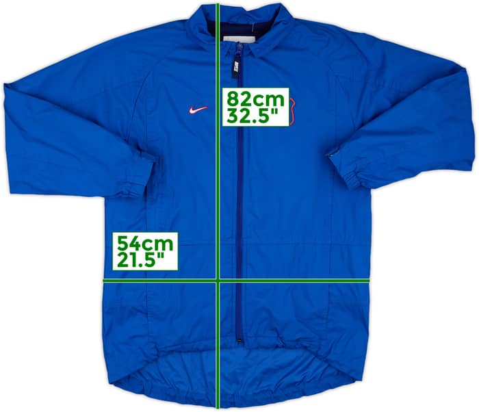 1997-98 Rangers Nike Track Jacket - 7/10 - (S)