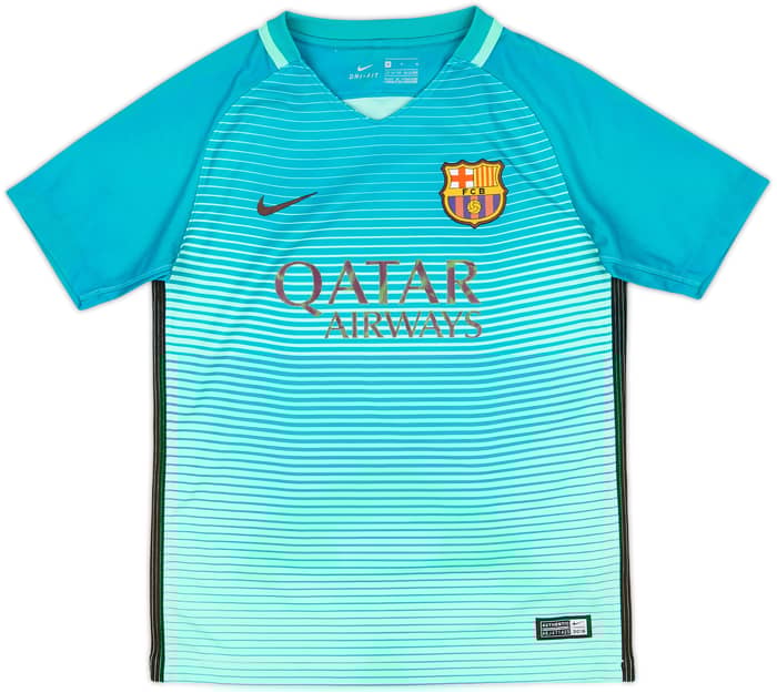 2016-17 Barcelona Third Shirt - 5/10 - (M.Boys)