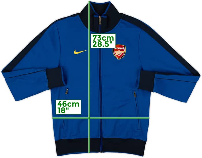 2012-13 Arsenal Nike Track Jacket - 9/10 - (S)