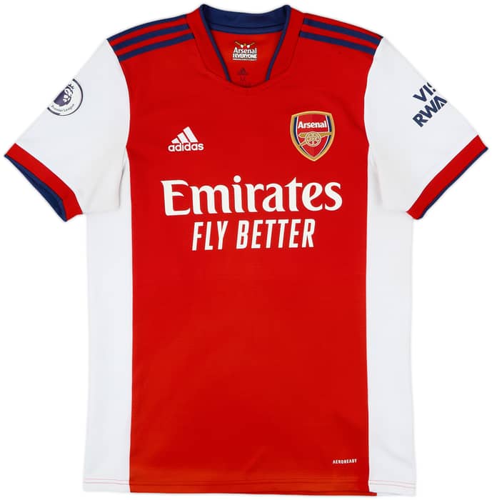 2021-22 Arsenal Home Shirt Saka #7 - 6/10 - (M)