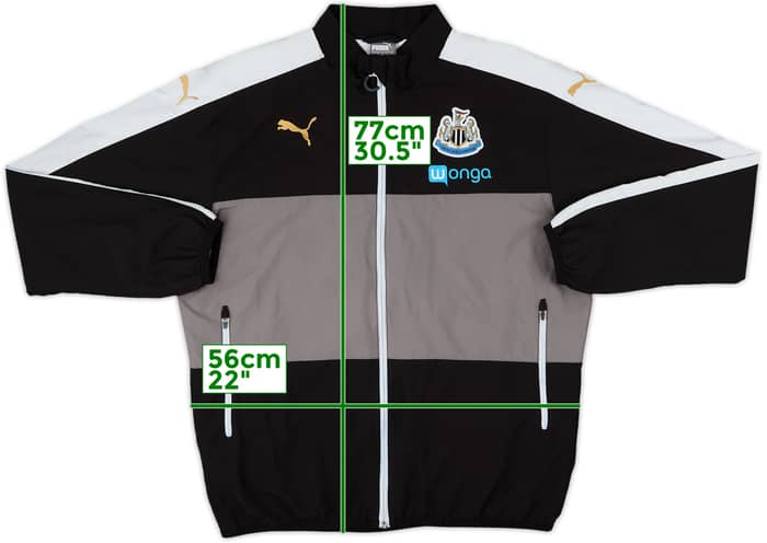 2016-17 Newcastle Puma Track Jacket - 8/10 - (L)