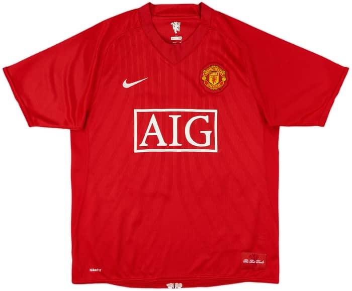 2007-09 Manchester United Home Shirt Tevez #32 - 4/10 - (M)