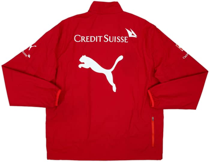 2010-12 Switzerland Player Issue Puma Track Jacket - 8/10 - (XL)