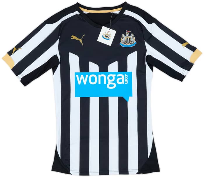 2014-15 Newcastle Player Issue ACTV Fit Home Shirt S.Taylor #27 (L)