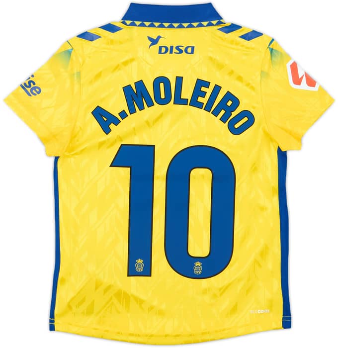 2024-25 Las Palmas Home Shirt A.Moleiro #10 (5-6 Years)
