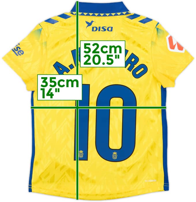 2024-25 Las Palmas Home Shirt A.Moleiro #10 (5-6 Years)
