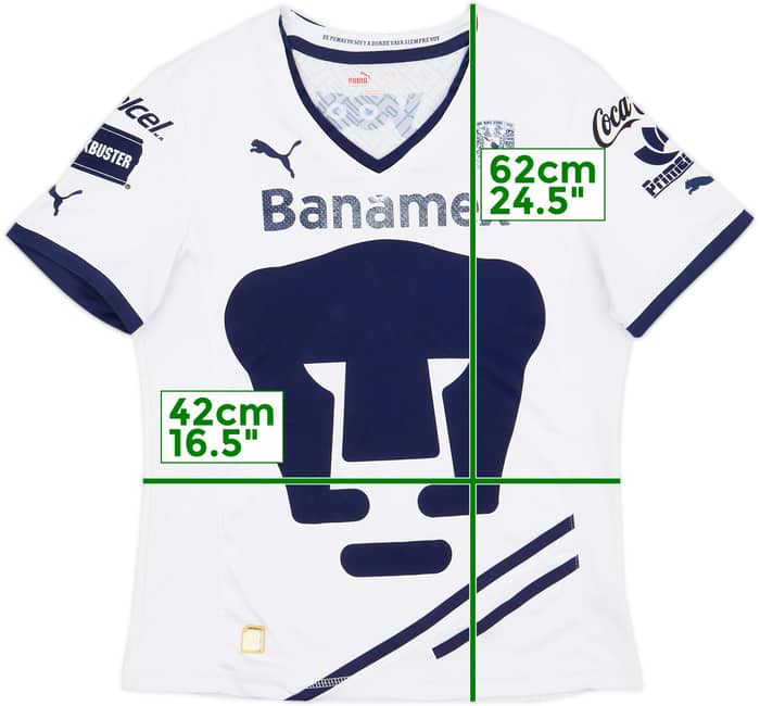 2011-12 UNAM Pumas Home Shirt - 5/10 - (Women's M)
