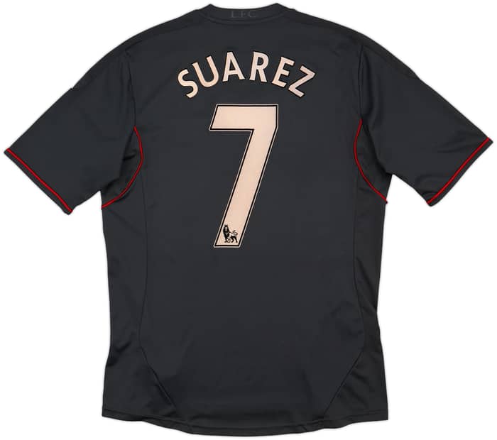 2011-12 Liverpool Away Shirt Suarez #7 - 6/10 - (M)
