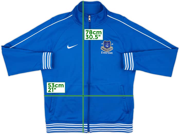 2012-13 Everton Nike Track Jacket - 8/10 - (L)
