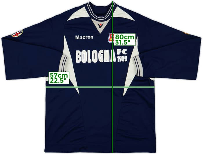 2004-05 Bologna Macron Sweat Top - 8/10 - (L)