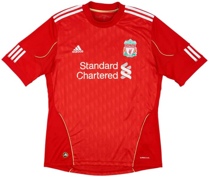 2010-12 Liverpool Home Shirt Suarez #7 - 6/10 - (L)