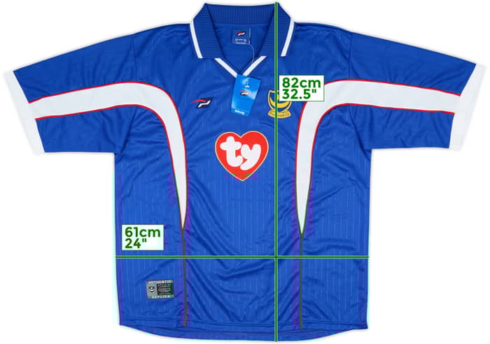 2002-03 Portsmouth Home Shirt #5 (XL)