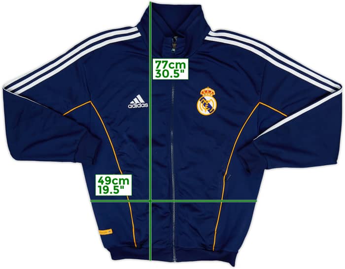 1999-00 Real Madrid adidas Track Jacket - 8/10 - (M)