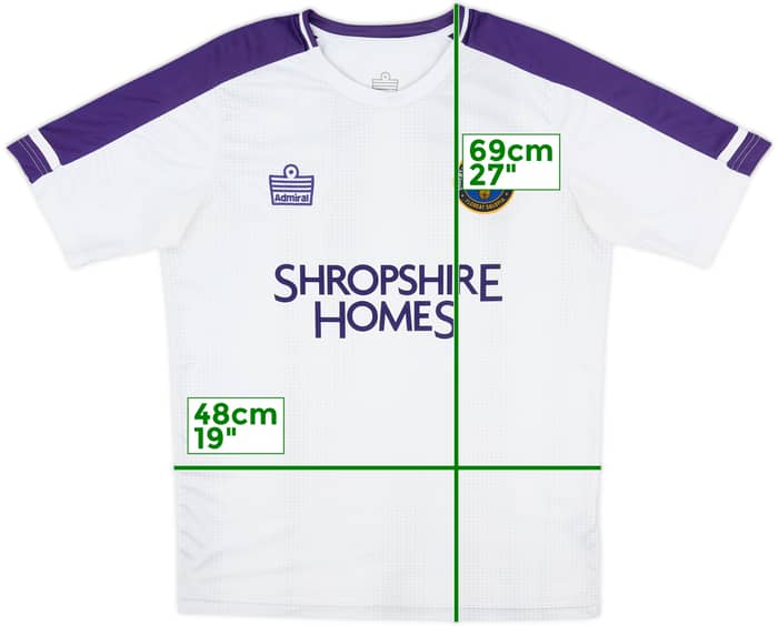 2020-21 Shrewsbury Town Away Shirt - 9/10 - (M)