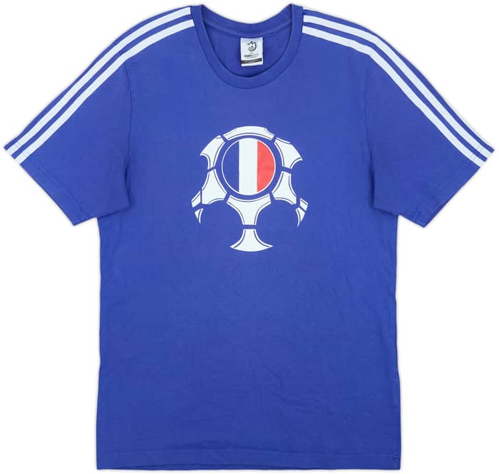 2008 France adidas Euro 2008 Cotton Tee - 7/10 - (M)
