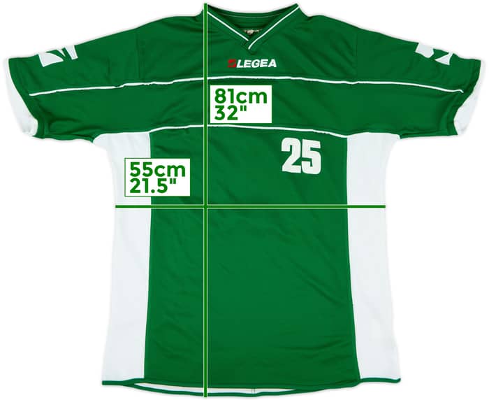 2007-08 Avellino Legea Player Issue Training Shirt #25 - 6/10 - (XL)