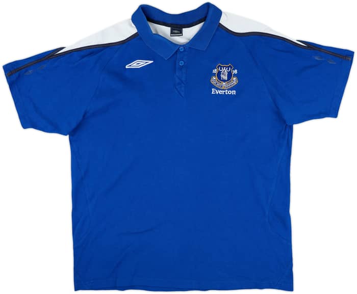 2007-08 Everton Umbro Polo Shirt - 7/10 - (XXL)