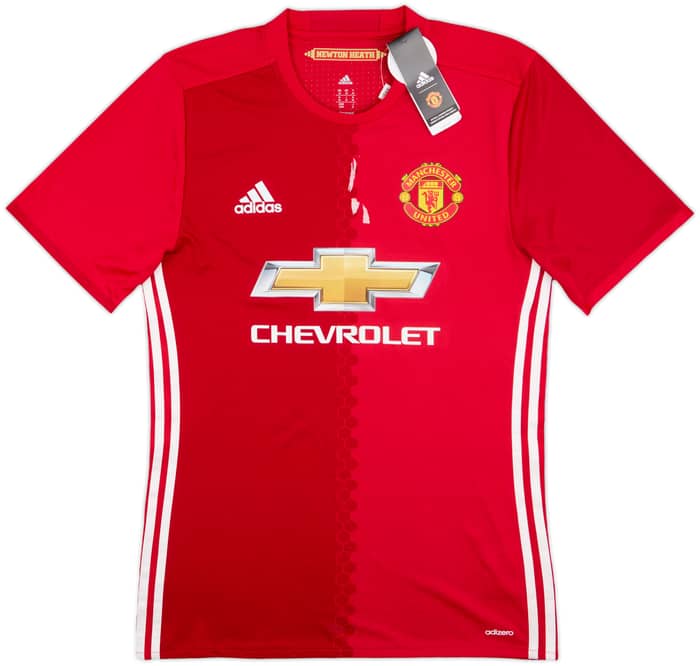 2016-17 Manchester United Authentic Home Shirt Ibrahimovic #9 (M)