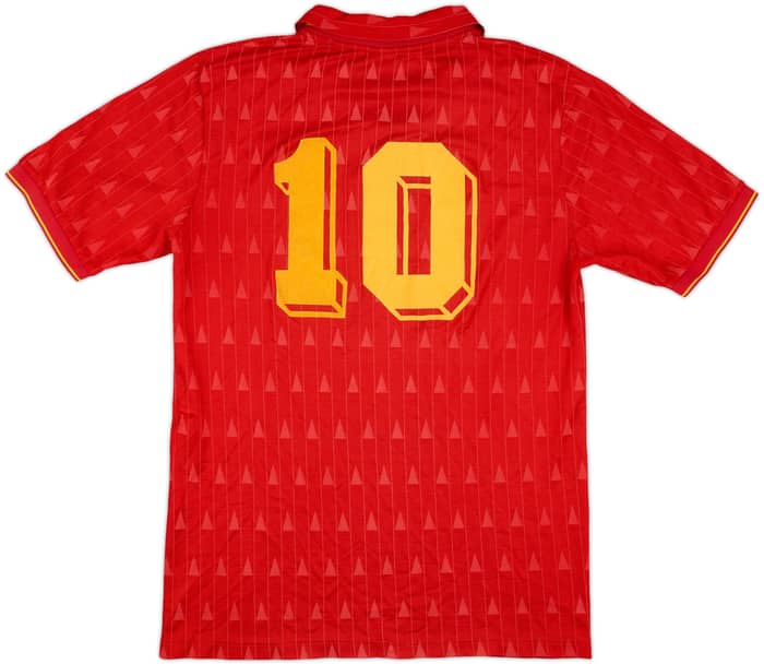 1988-90 Spain Home Shirt #10 - 8/10 - (M)