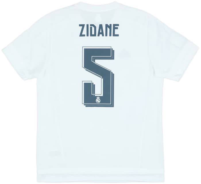 2015-16 Real Madrid Home Shirt Zidane #5 (L)