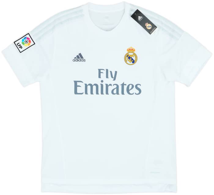2015-16 Real Madrid Home Shirt Zidane #5 (L)