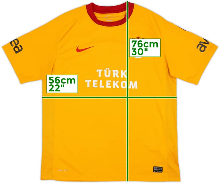 2011-12 Galatasaray Third Shirt - 9/10 - (L)