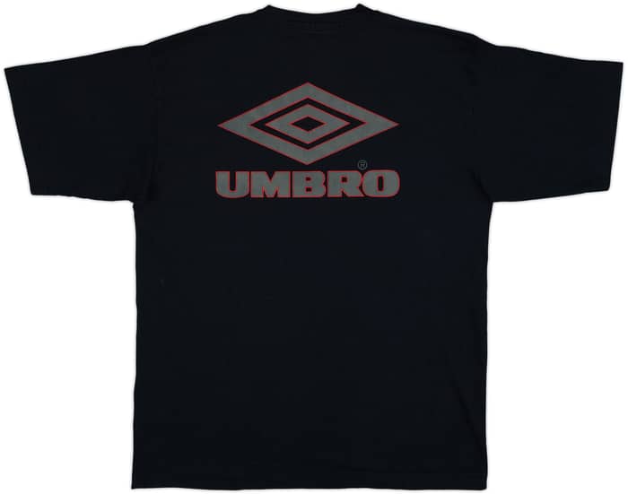 1996-98 Manchester United Umbro Cotton Tee - 8/10 - (L)