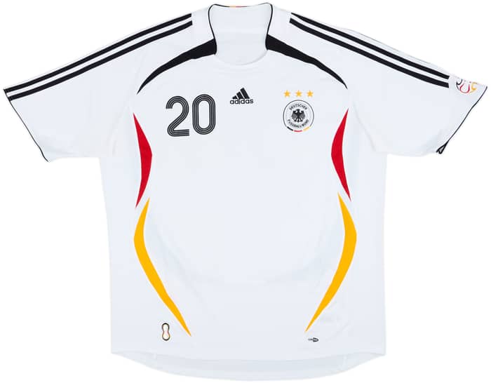 2005-07 Germany Home Shirt Podolski #20 - 7/10 - (3XL)