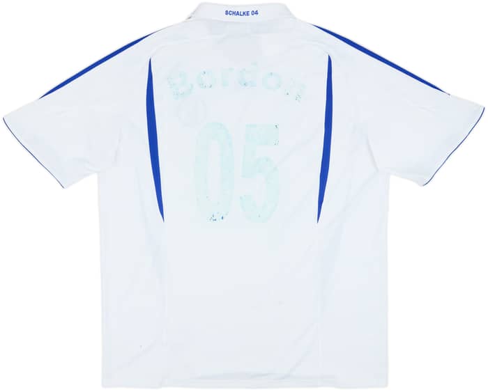 2007-08 Schalke Away Shirt Bordon #05 - 4/10 - (XXL)