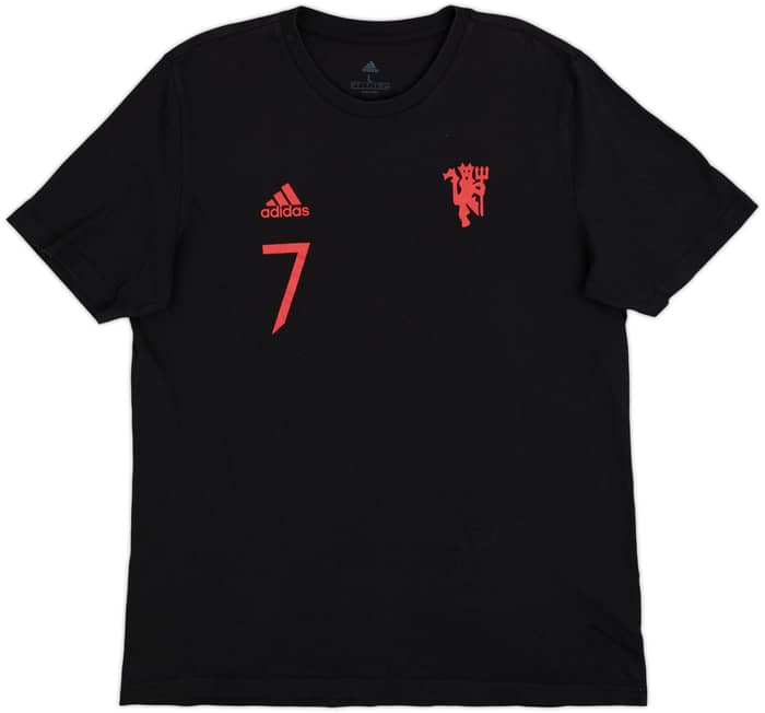 2021-22 Manchester United adidas Cotton Tee Ronaldo #7 - 8/10 - (L)