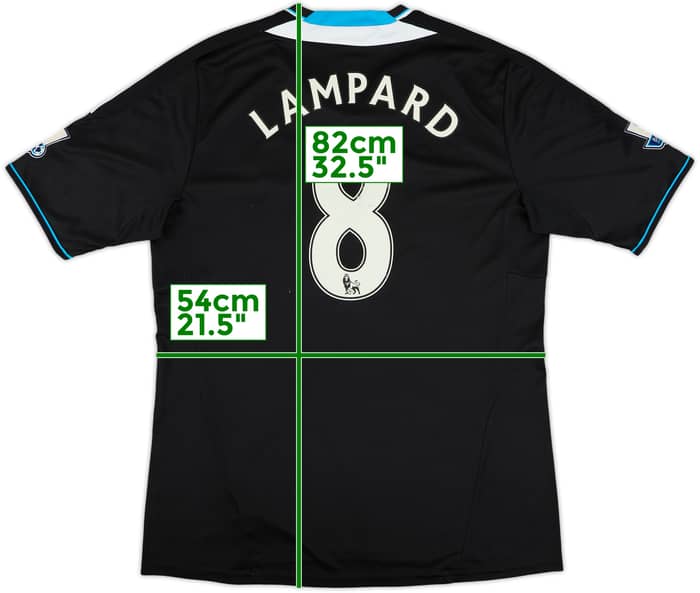2011-12 Chelsea Away Shirt Lampard #8 - 6/10 - (L)